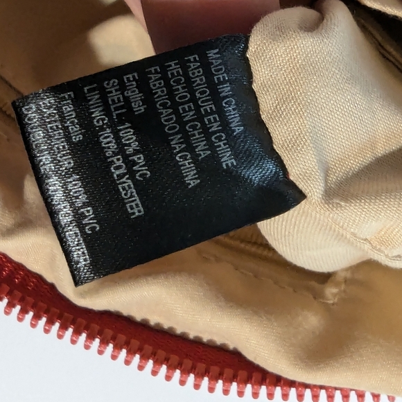 Grace Elizabeth Designer Red Padded Clutch NWT - Picture 7 of 9